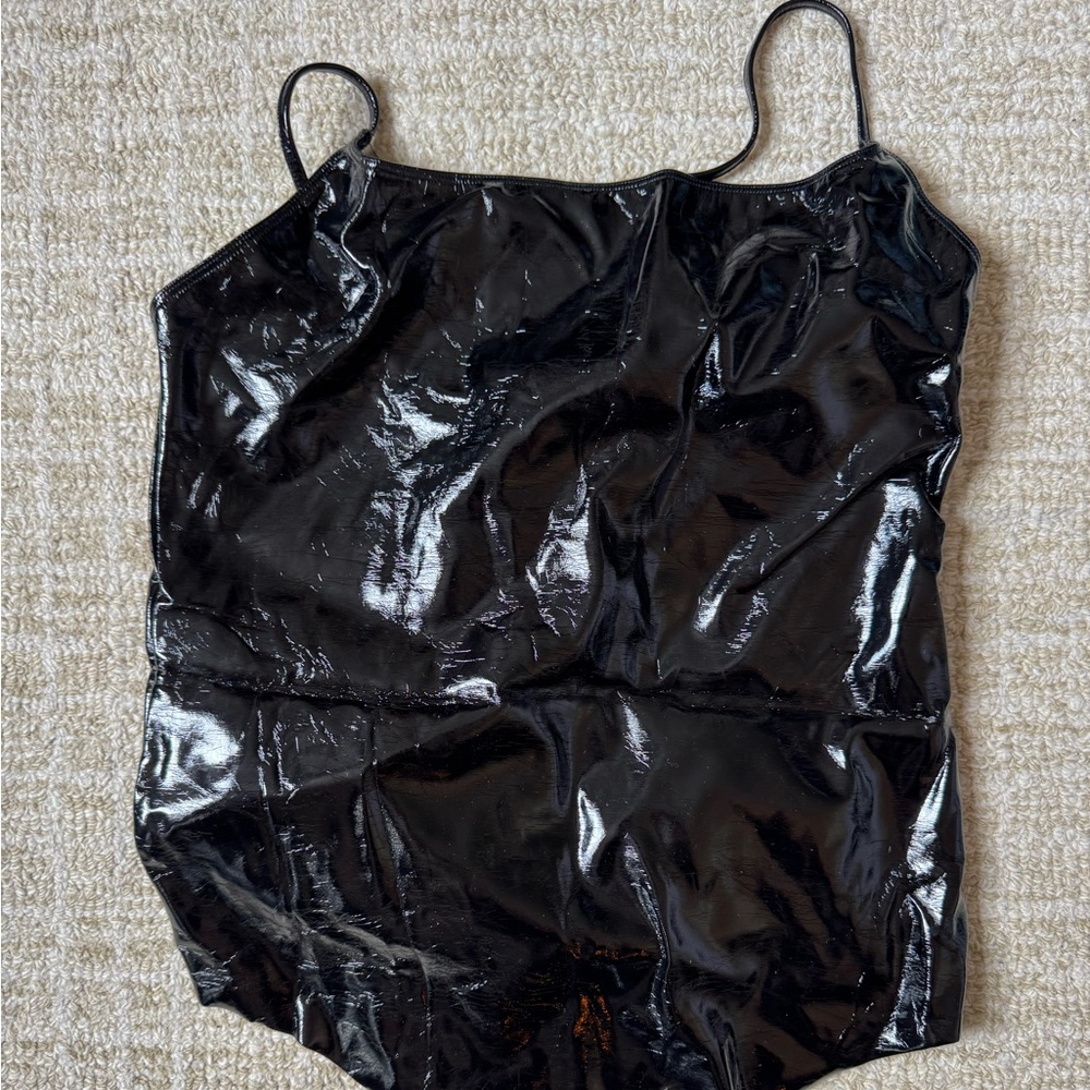 Commando pleather bodysuit size large